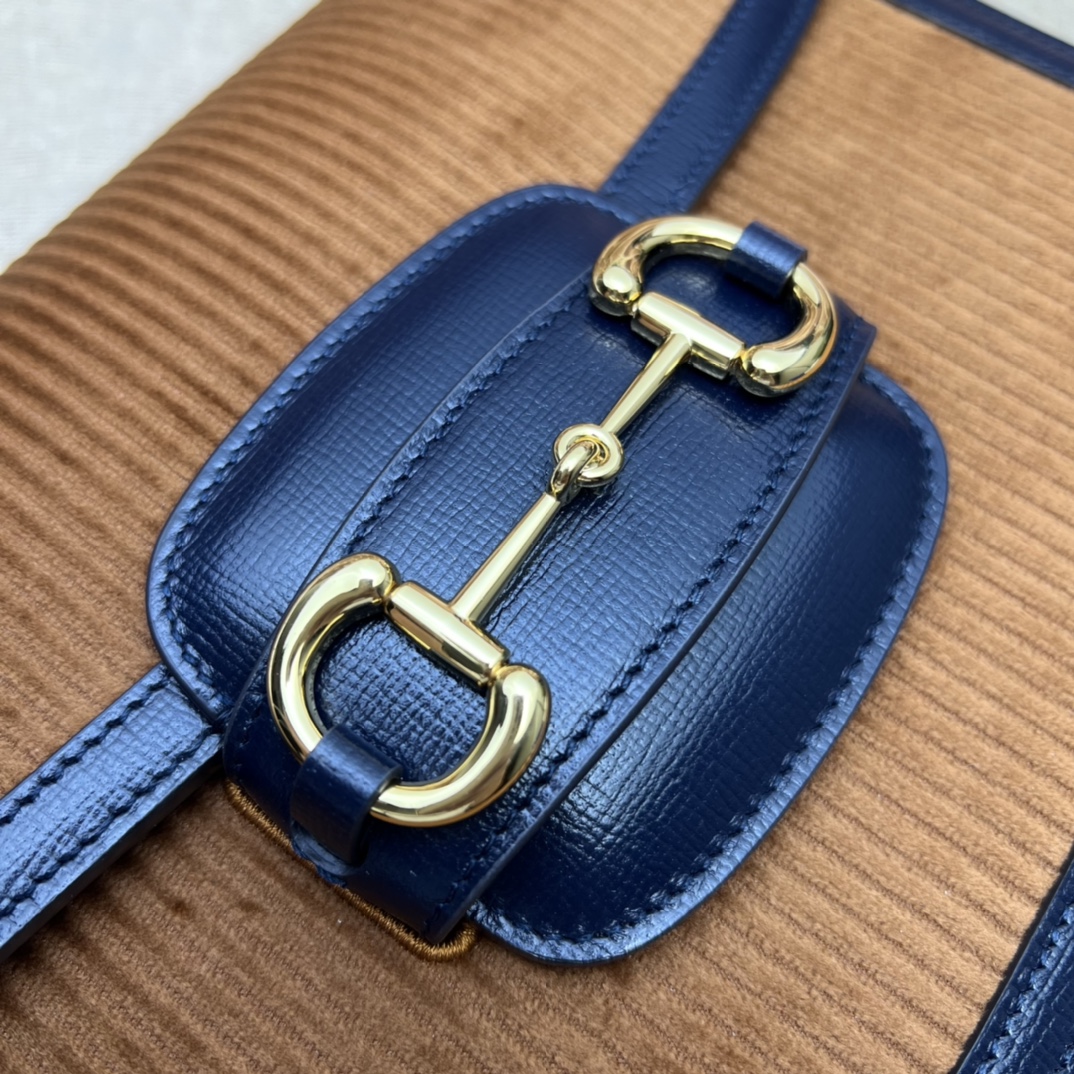 GUCCI古驰马衔扣1955系列小号肩背包602204