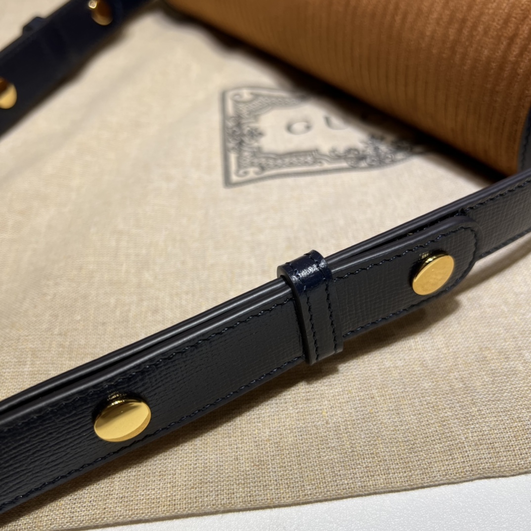 GUCCI古驰马衔扣1955系列小号肩背包602204