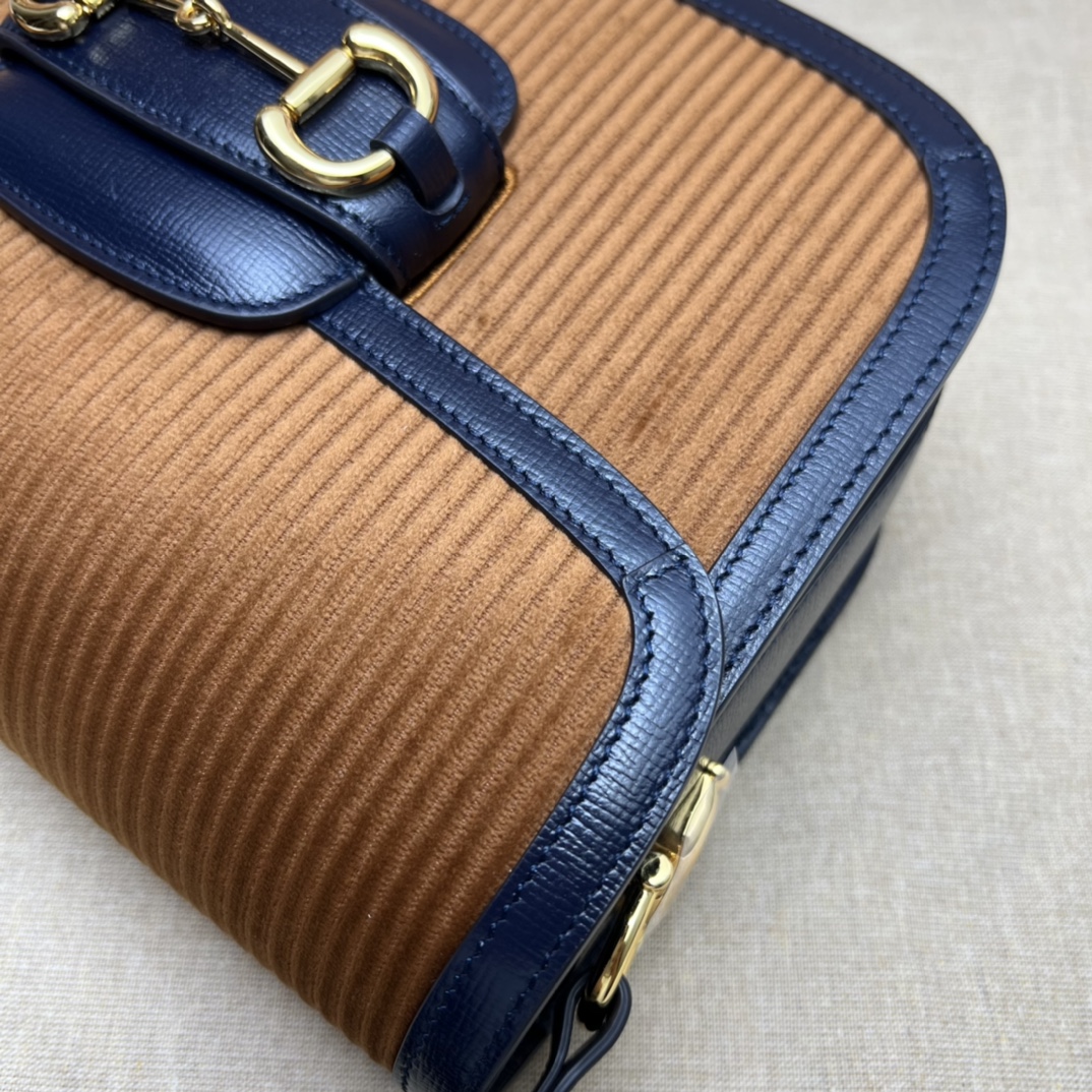 GUCCI古驰马衔扣1955系列小号肩背包602204