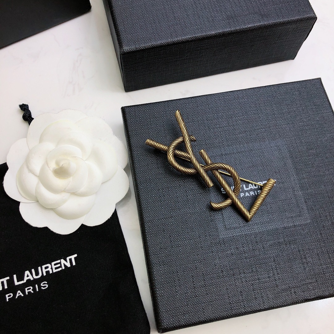 Yves Saint Laurent Jewelry Brooch