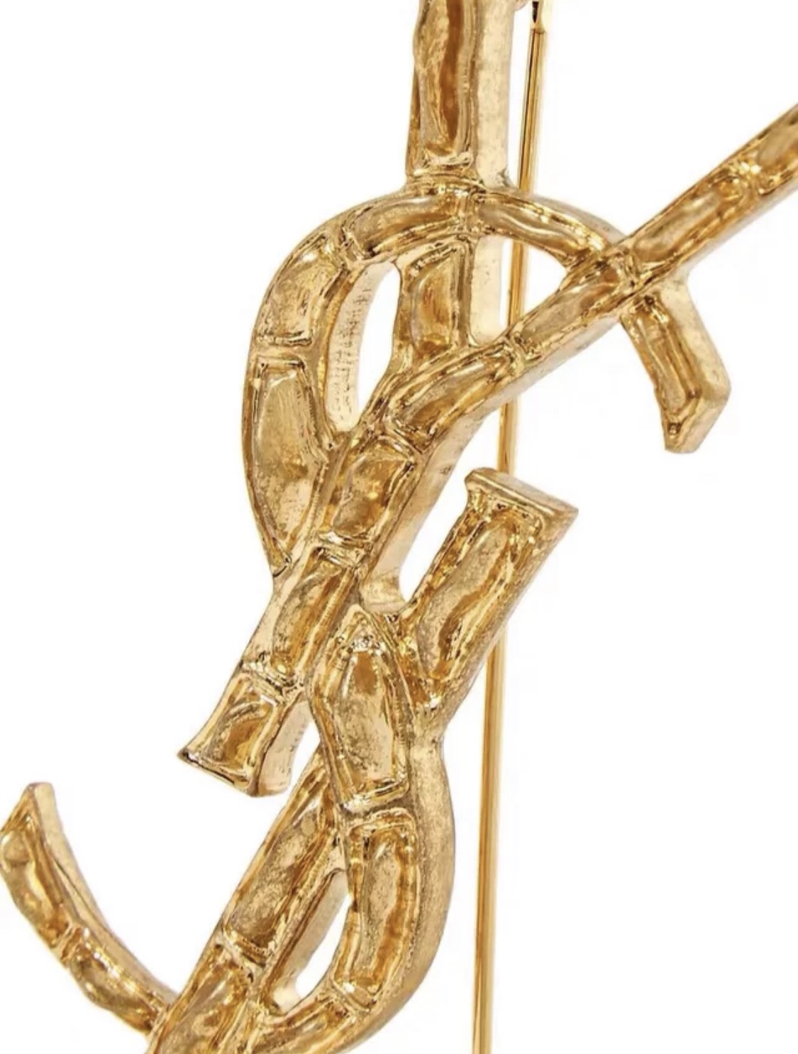 P80
💎💎 YSL(Yves Saint laurent)圣罗兰胸针  精镶单排钻  高端大气  完美比例  超级百搭