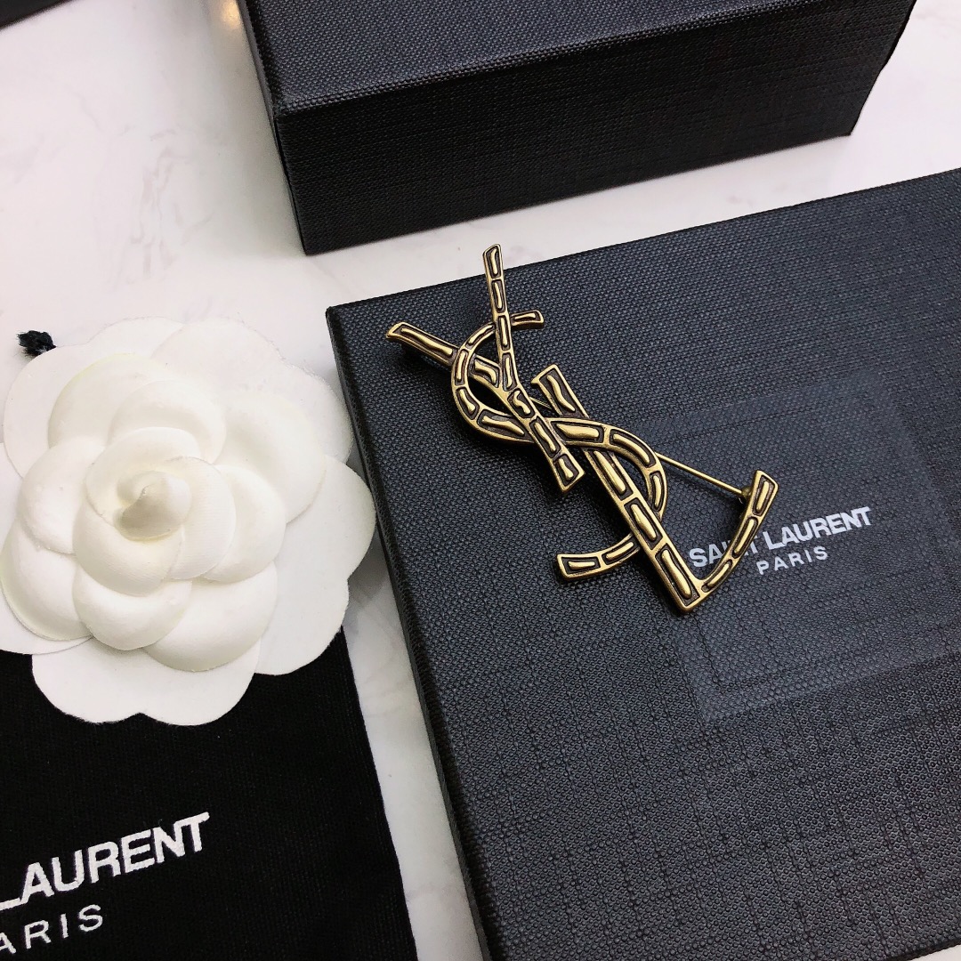 Yves Saint Laurent Jewelry Brooch