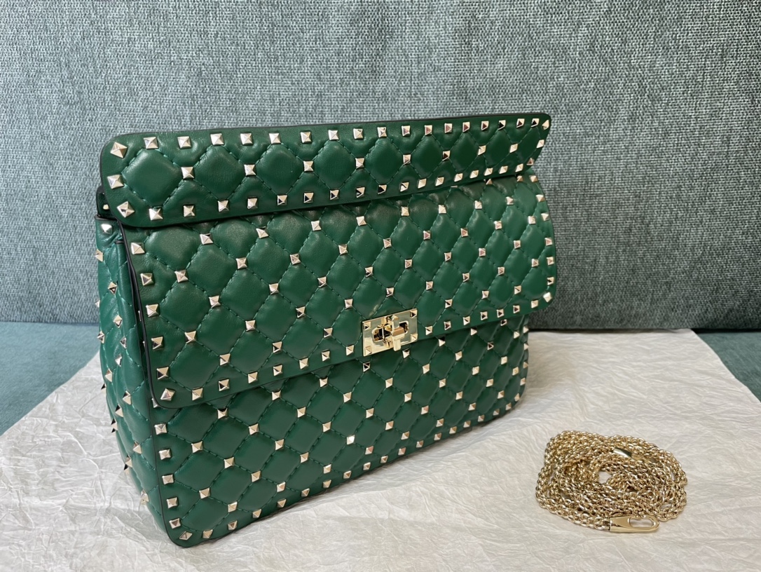 Valentino华伦天奴顶级羊皮肩背包0123