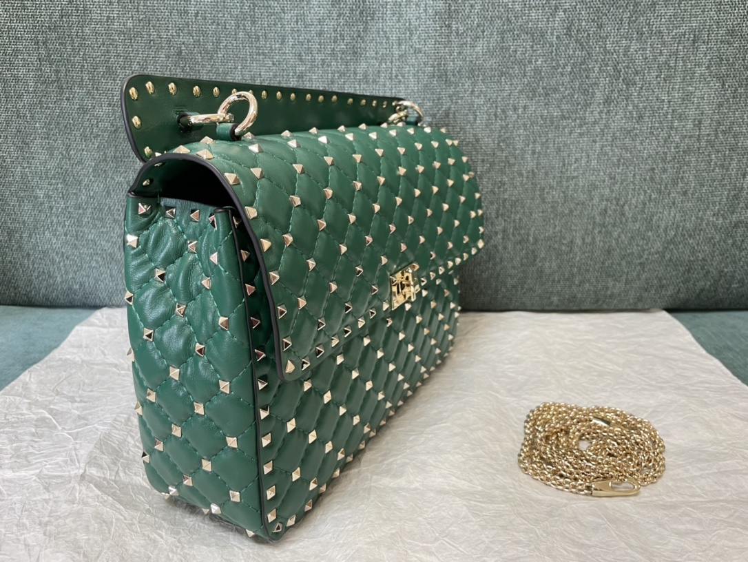 Valentino华伦天奴顶级羊皮肩背包0123