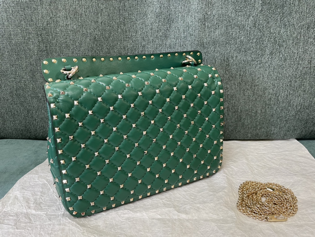 Valentino华伦天奴顶级羊皮肩背包0123