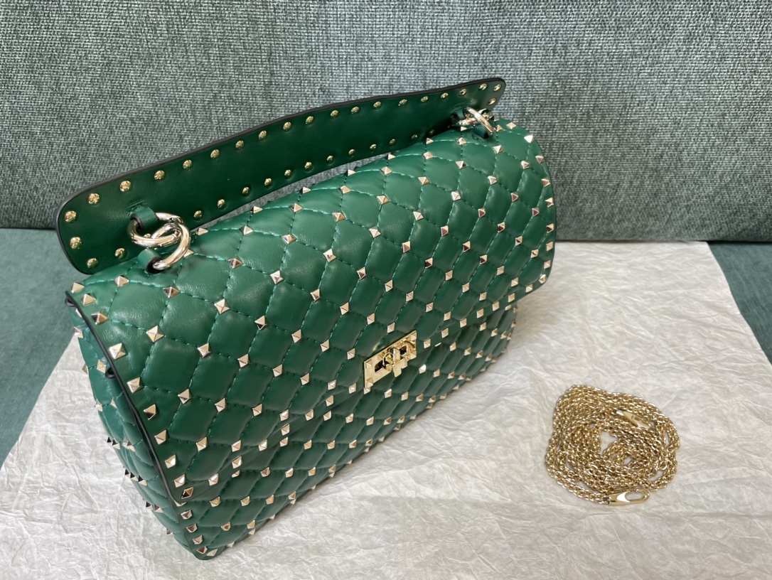 Valentino华伦天奴顶级羊皮肩背包0123