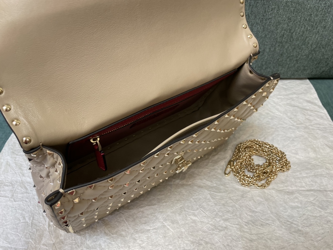 Valentino华伦天奴顶级羊皮肩背包0123