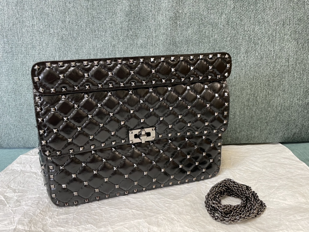 Valentino华伦天奴顶级羊皮肩背包0123