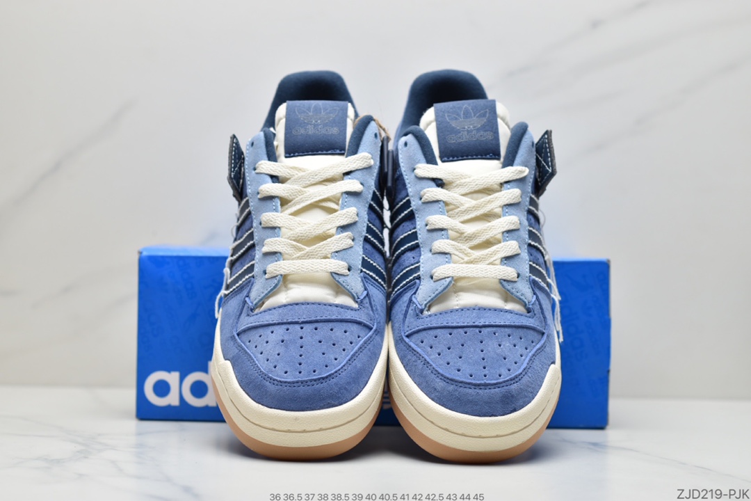 240 阿迪达斯Adidas Forum 84 Low 米白低帮百搭潮流休闲运动板鞋FY4577