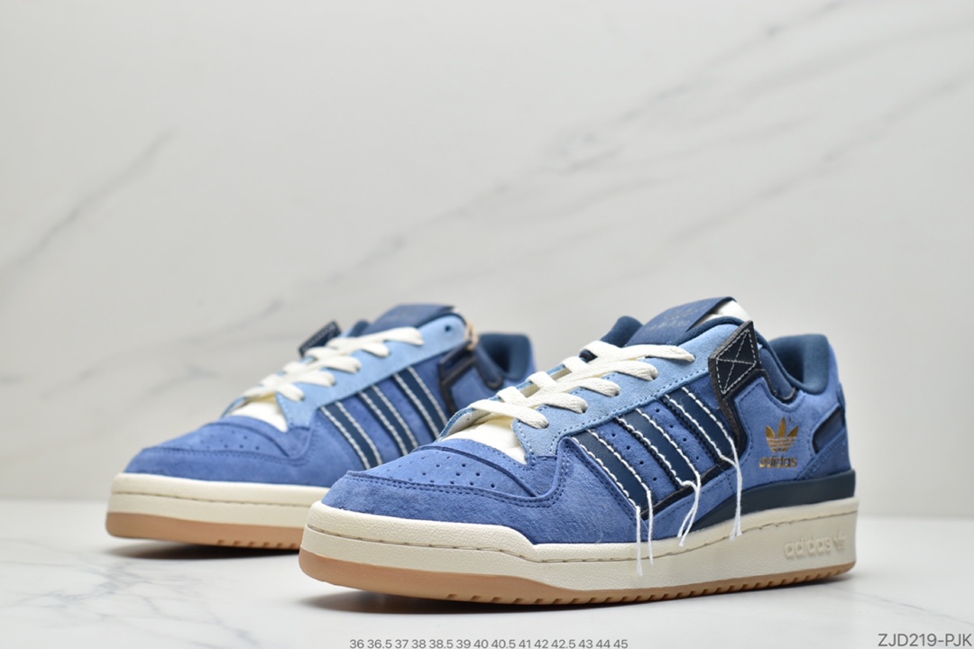 240 阿迪达斯Adidas Forum 84 Low 米白低帮百搭潮流休闲运动板鞋FY4577