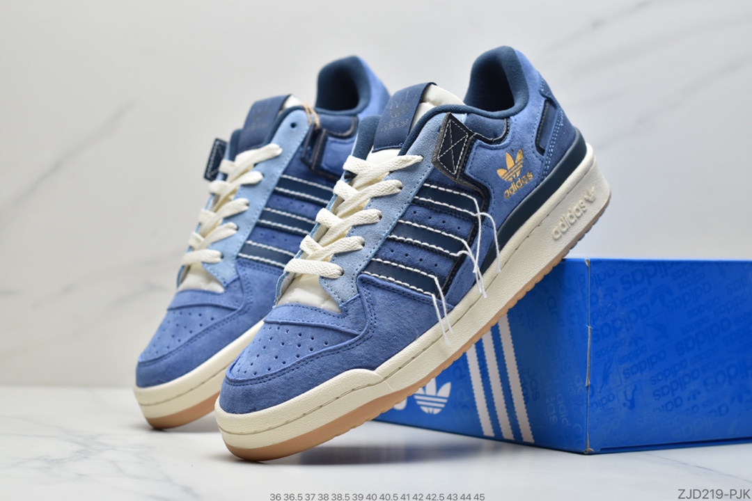 240 阿迪达斯Adidas Forum 84 Low 米白低帮百搭潮流休闲运动板鞋FY4577