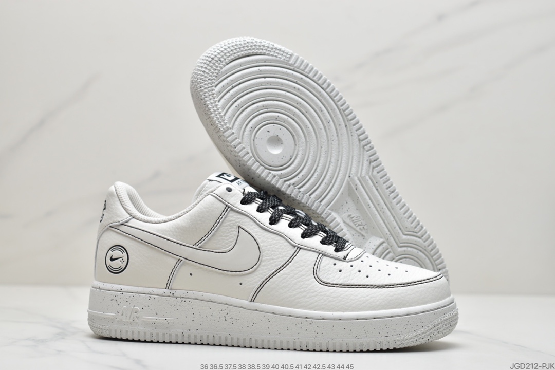 180 耐克Nike Air Force 1 Low ’NYC”米灰满天星空军一号低帮休闲板鞋 CH1808-009
