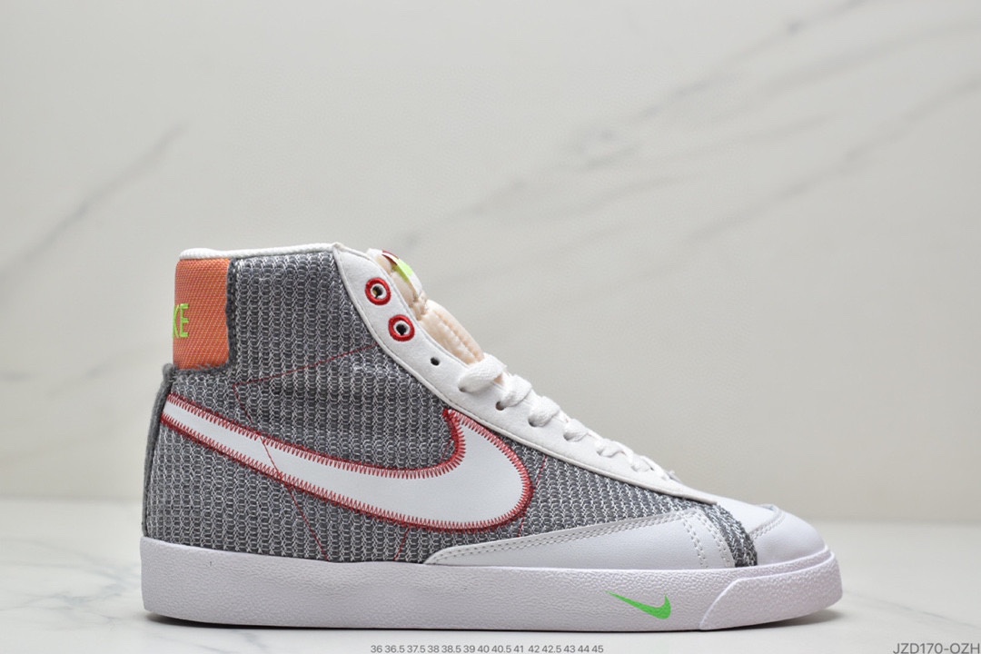 170 耐克开拓者高帮系列Nike W Blazer002 Mid Vintage Suede 复古经典开拓者 CD9318-100