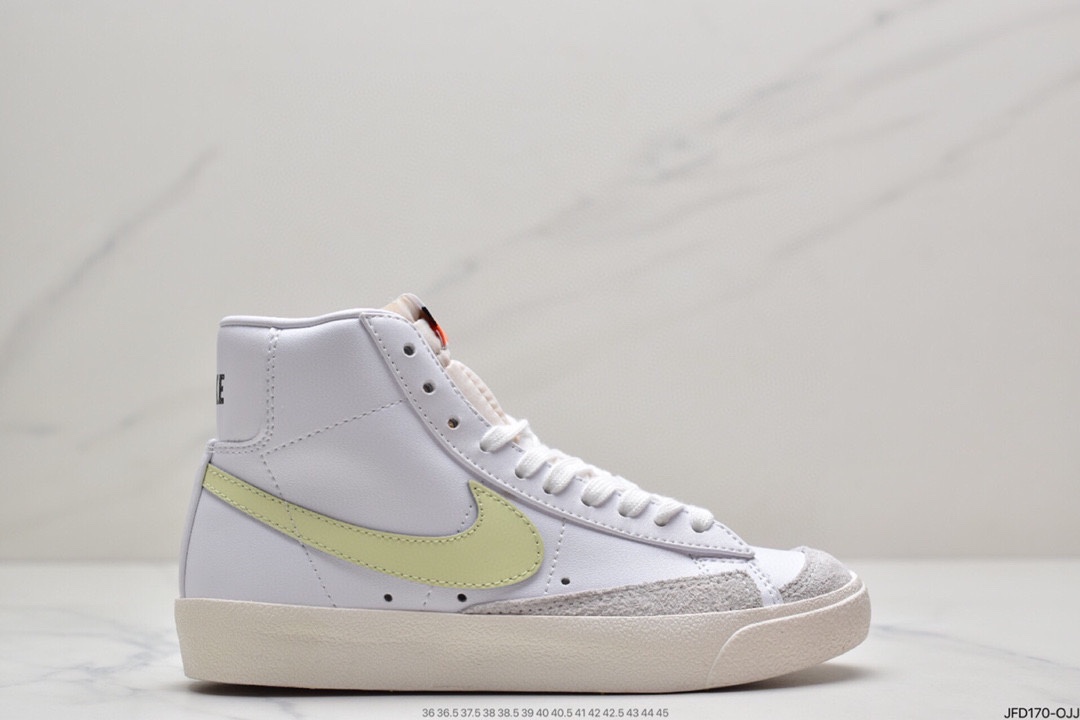 170 耐克开拓者高帮系列Nike W Blazer002 Mid Vintage Suede 复古经典开拓者 CD9318-100