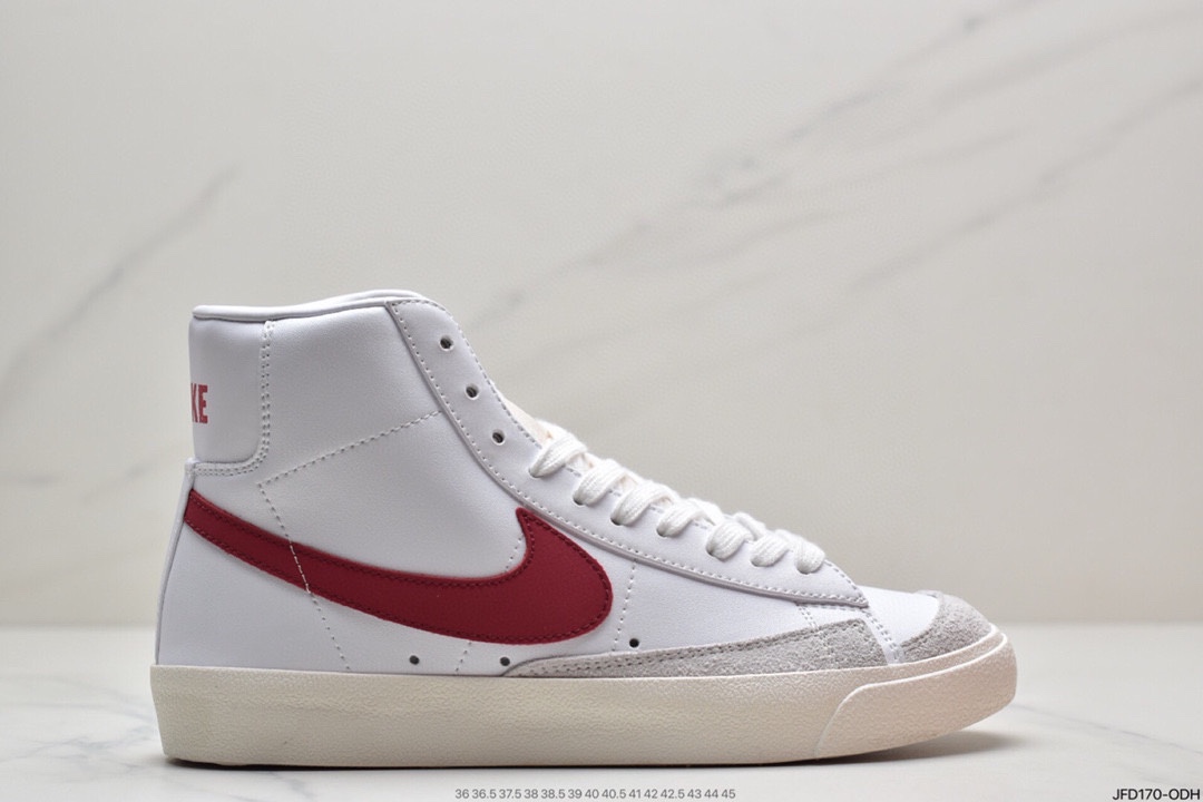 170 耐克开拓者高帮系列Nike W Blazer002 Mid Vintage Suede 复古经典开拓者 CD9318-100