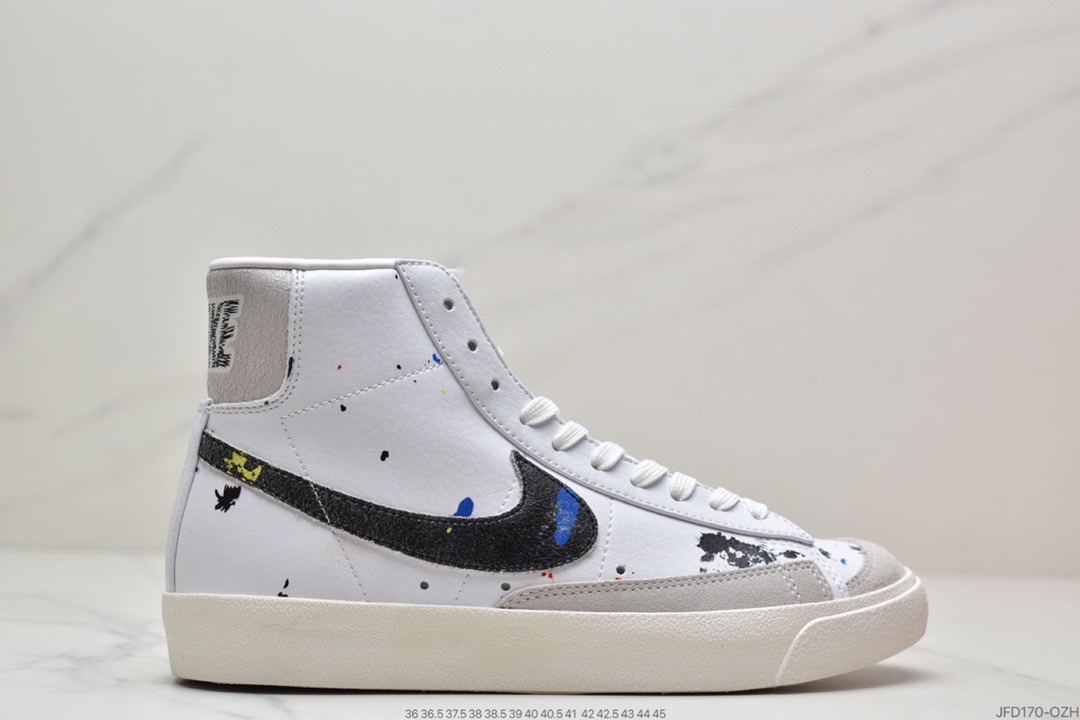 170 耐克开拓者高帮系列Nike W Blazer002 Mid Vintage Suede 复古经典开拓者 CD9318-100