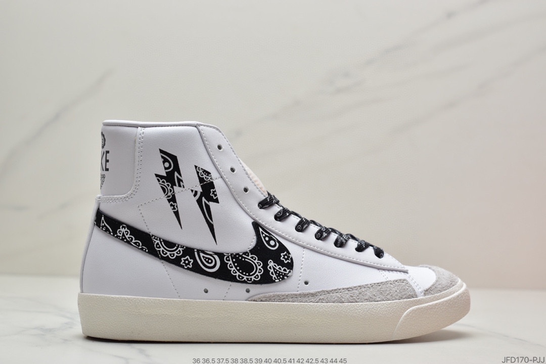 170 耐克开拓者高帮系列Nike W Blazer002 Mid Vintage Suede 复古经典开拓者 CD9318-100