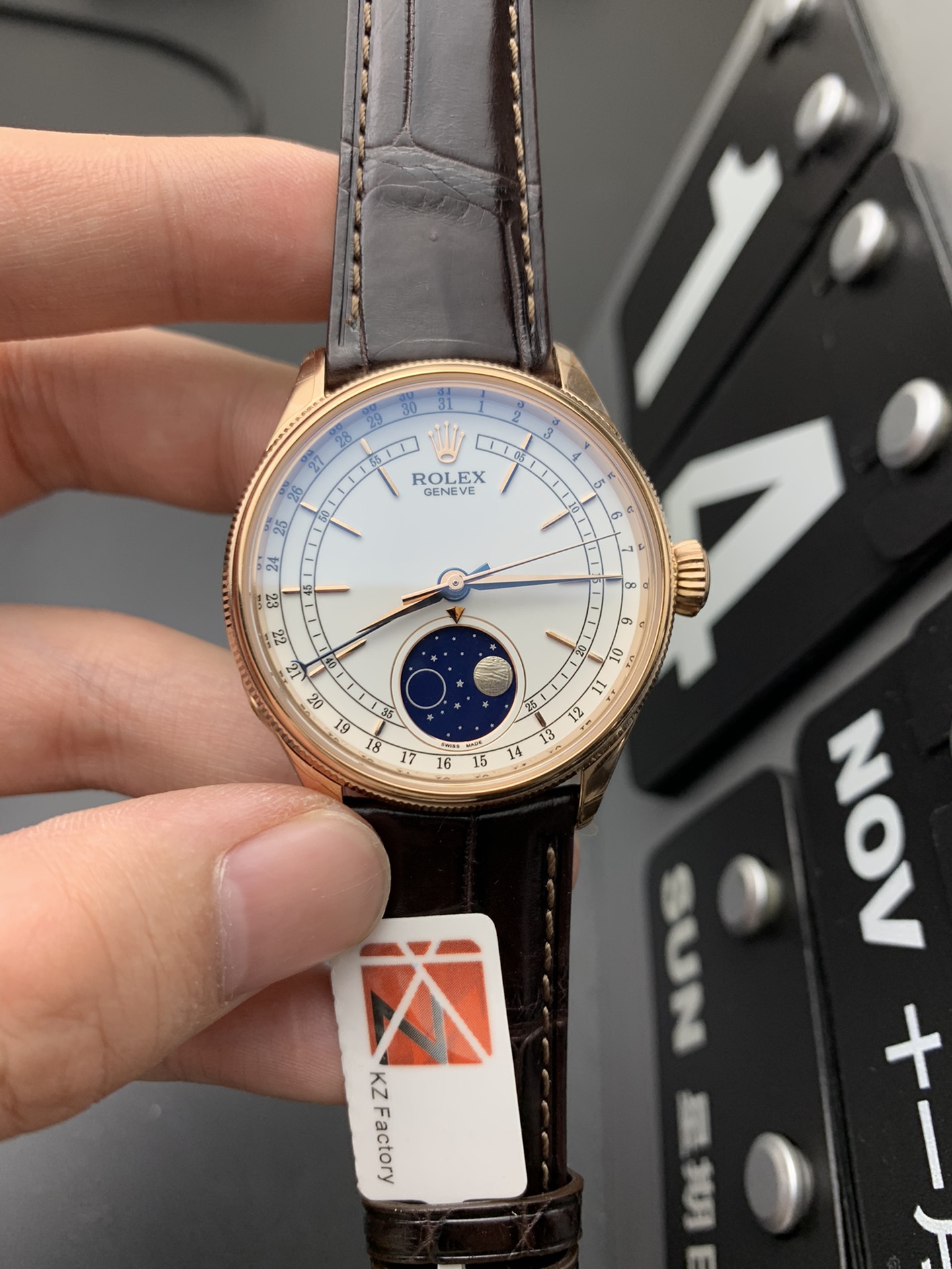 Rolex KZ 切利尼月相