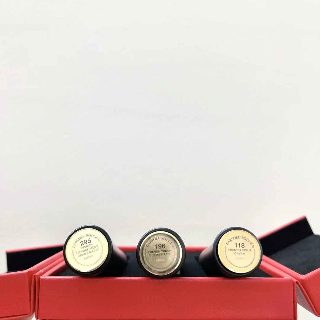 Lancome L'Absolu Rouge Lipstick Set - Matte 196, 295 & Cream 118 Shades 4 i1636858708 5924 3