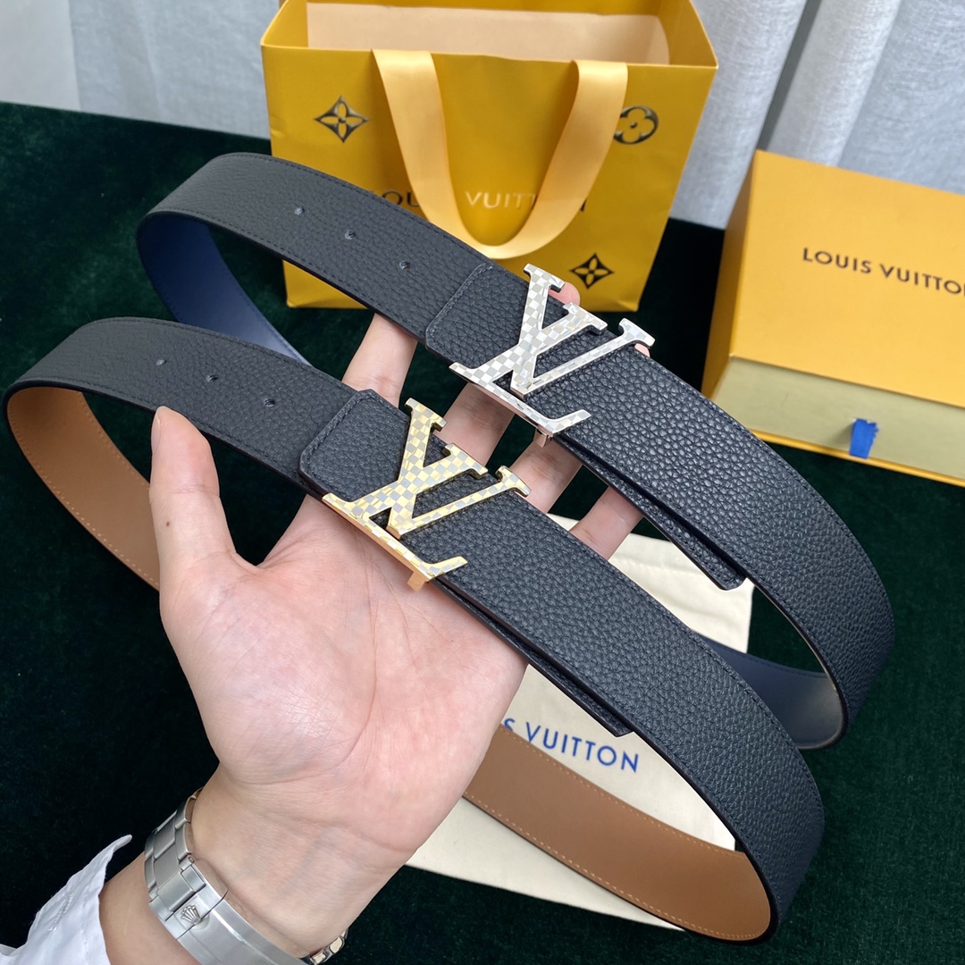 Louis Vuitton Knockoff
 Belts Calfskin Cowhide