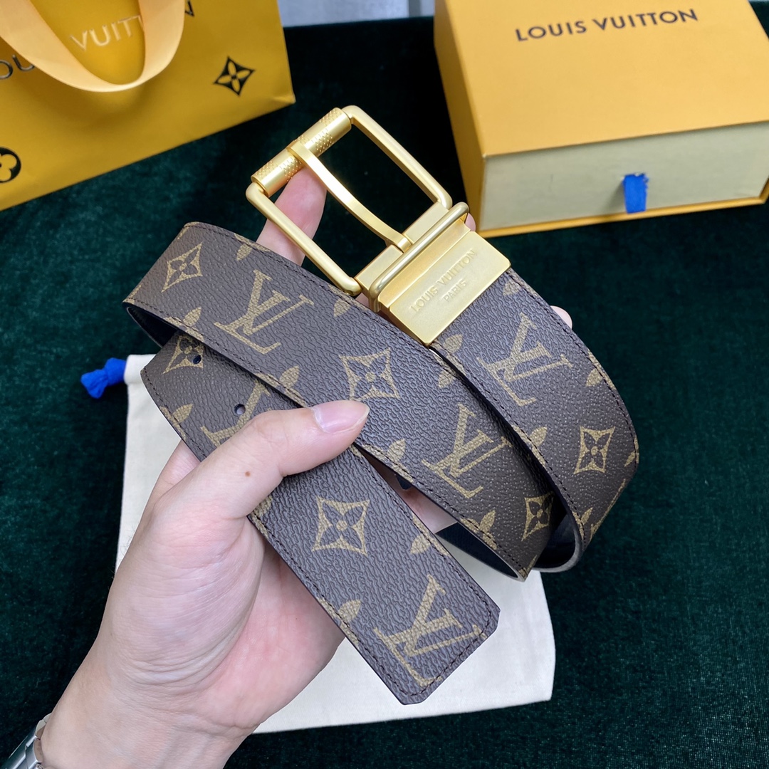 Louis Vuitton New
 Belts Lattice Calfskin Cowhide
