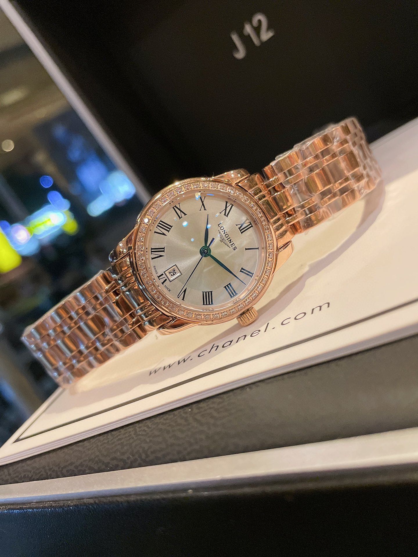 K0   女款30mm不是26mm不是国产机浪琴 Longines —LONGINES 索依米亚情侣对表系列 原装进口日本石英机芯 316L精钢表壳 钢化镜面 传统三针设计 3字位日历星期显示 原装蝴蝶扣 尺寸：男40mm 女款30mm 实物实拍，欢迎转发