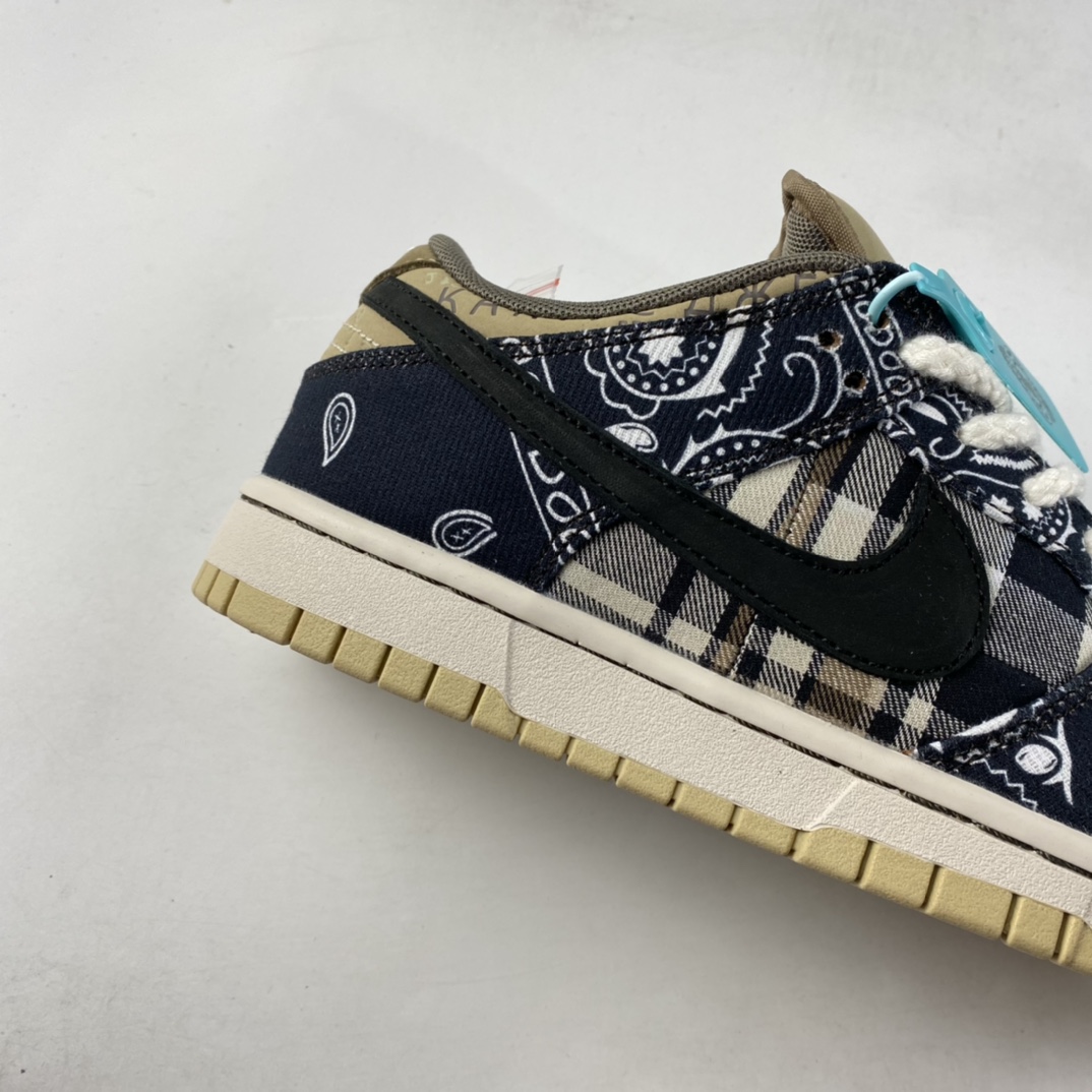 P240 Travis Scott x Nike SB Dunk Low”Jackboys”扣篮系列低帮经典百搭休闲运动板鞋“TS联名腰果花白土黄” CT5053-001