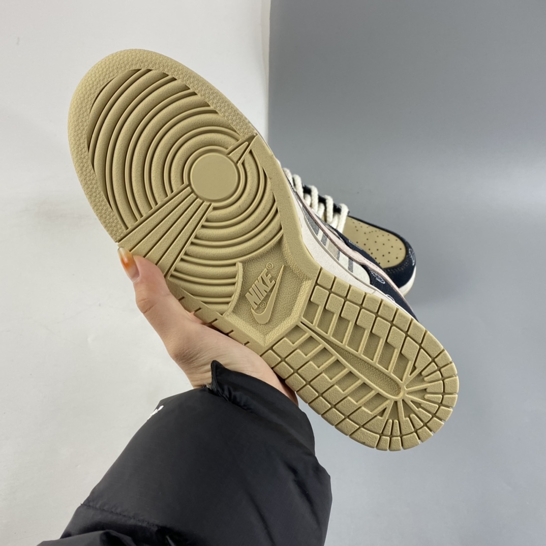 P240 Travis Scott x Nike SB Dunk Low”Jackboys”扣篮系列低帮经典百搭休闲运动板鞋“TS联名腰果花白土黄” CT5053-001