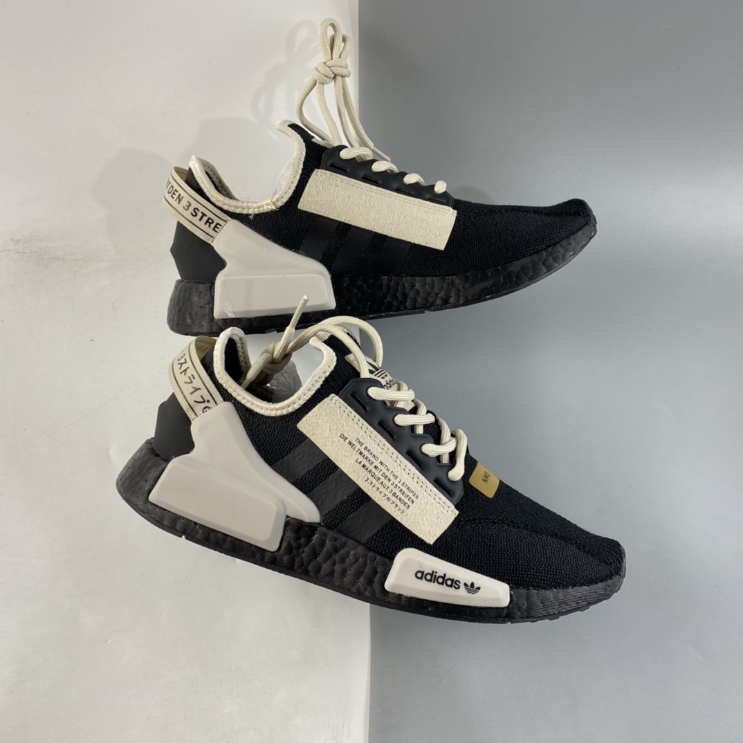 P200  Adidas  NMD Boost RI.V2 阿迪达斯爆米花超弹中底 GY5356