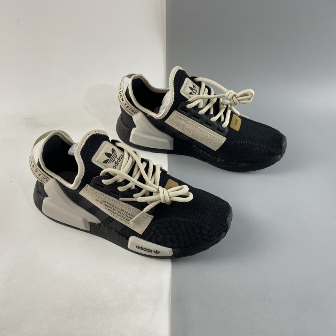 P200  Adidas  NMD Boost RI.V2 阿迪达斯爆米花超弹中底 GY5356