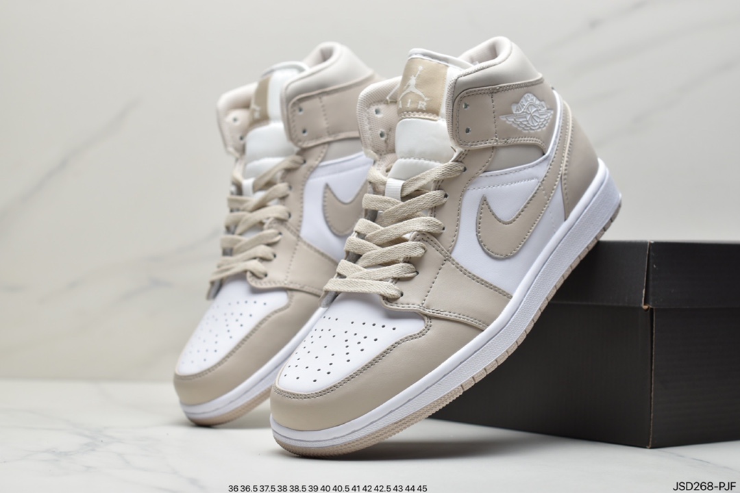 200 耐克Nike Air Jordan 1 Mid “Milan”Light Bone CV3044-100