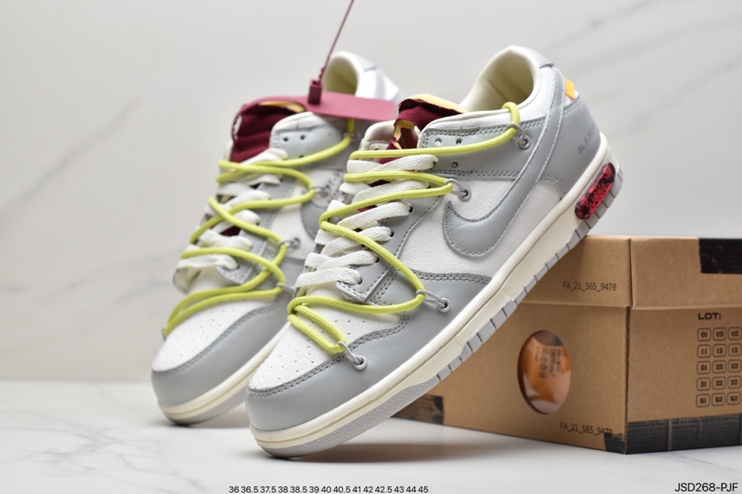 200 耐克Nike OFF-WHITE x Futura x Nike Dunk Low21 of 50 DM1602
