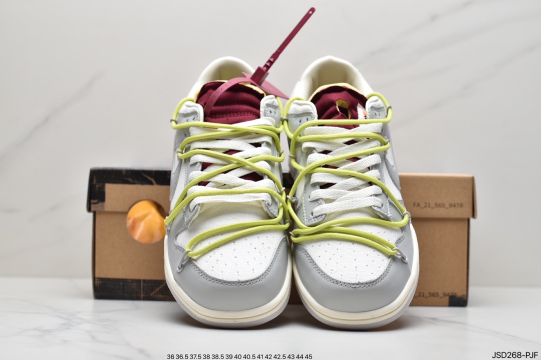 200 耐克Nike OFF-WHITE x Futura x Nike Dunk Low21 of 50 DM1602