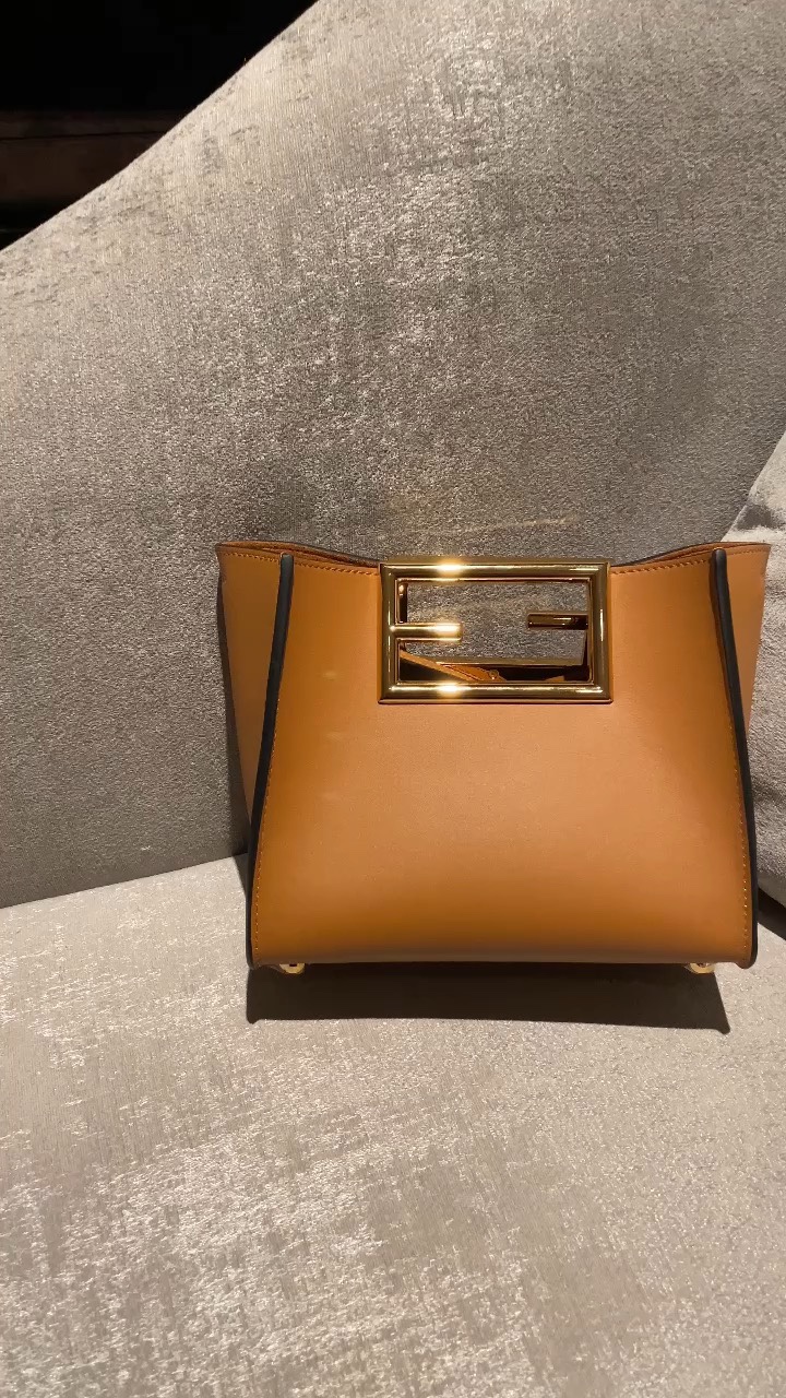 Fendi Way new double F buckle handbag