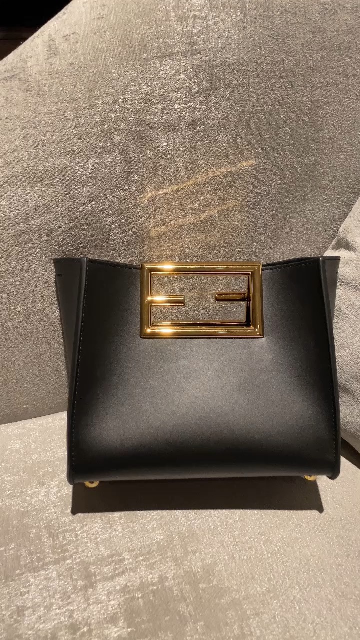 Fendi Way new double F buckle handbag