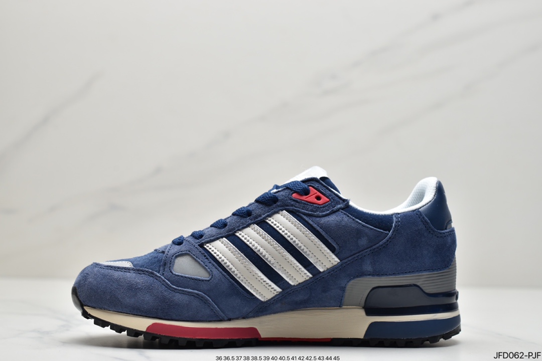 170 Adidas三叶草 Originals ZX750系列运动慢跑鞋 D65229