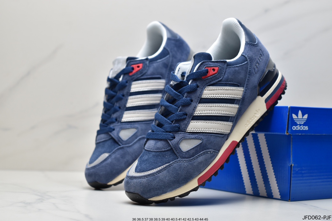 170 Adidas三叶草 Originals ZX750系列运动慢跑鞋 D65229