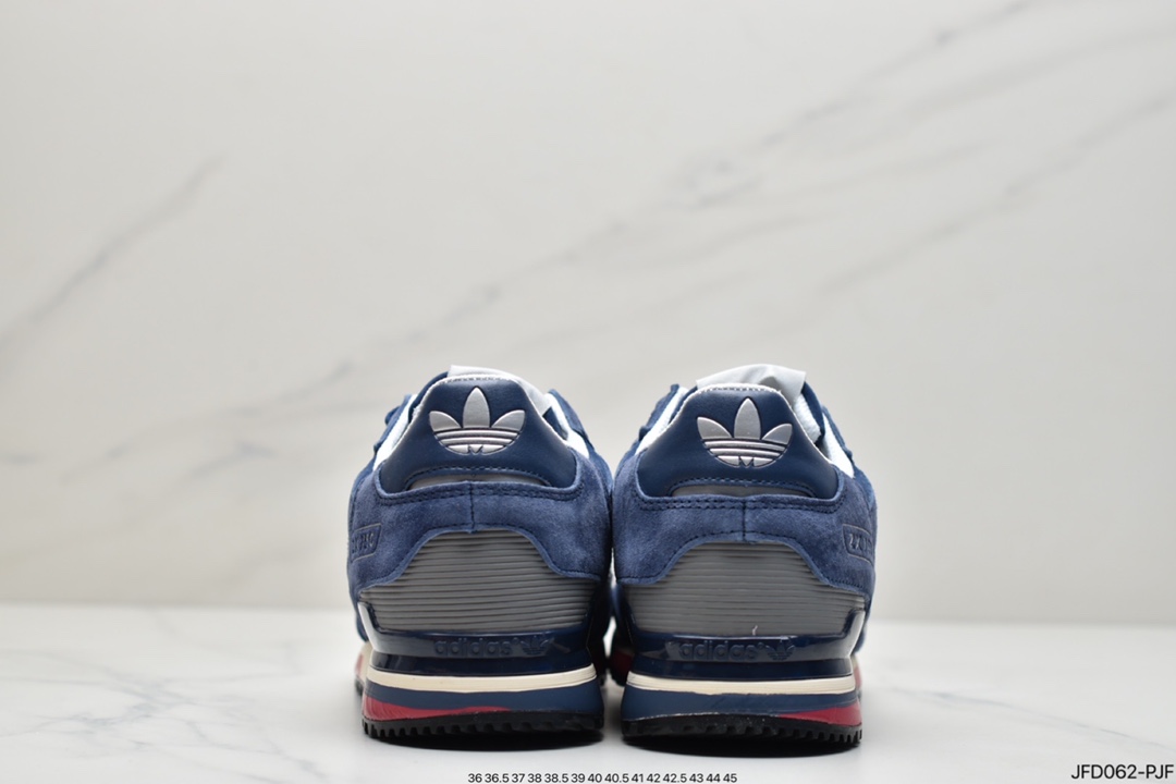 170 Adidas三叶草 Originals ZX750系列运动慢跑鞋 D65229