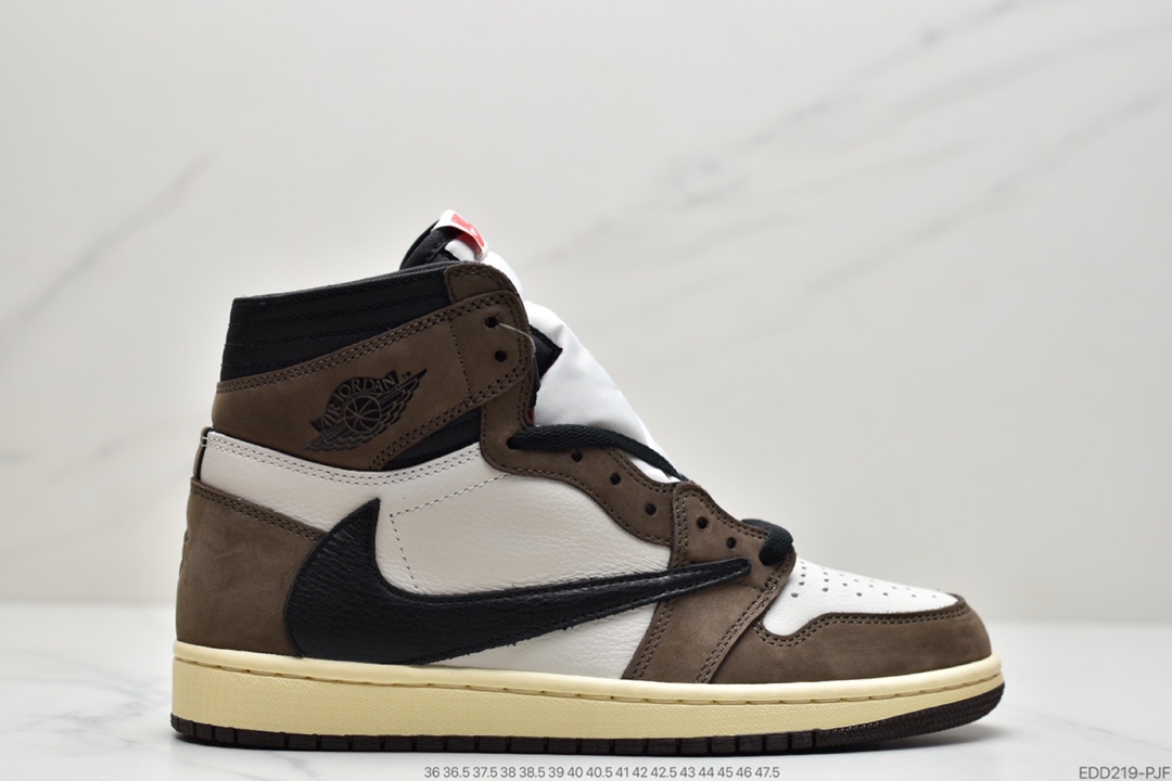 340 Travis Scott x Fragment x Air Jordan 1 Low“Military Blue”闪电倒钩高帮DM7866-140