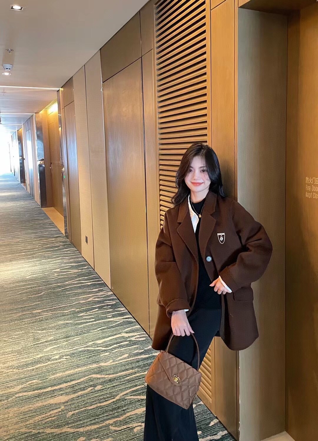 chanel小香学院风西装大衣WOW