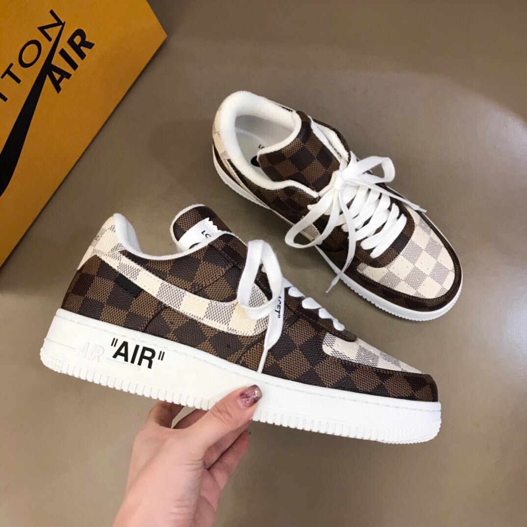 Affordable Nike and LV Sneakers with Oxen Pellet Construction and Towel Cloth Comfort - 图片 4