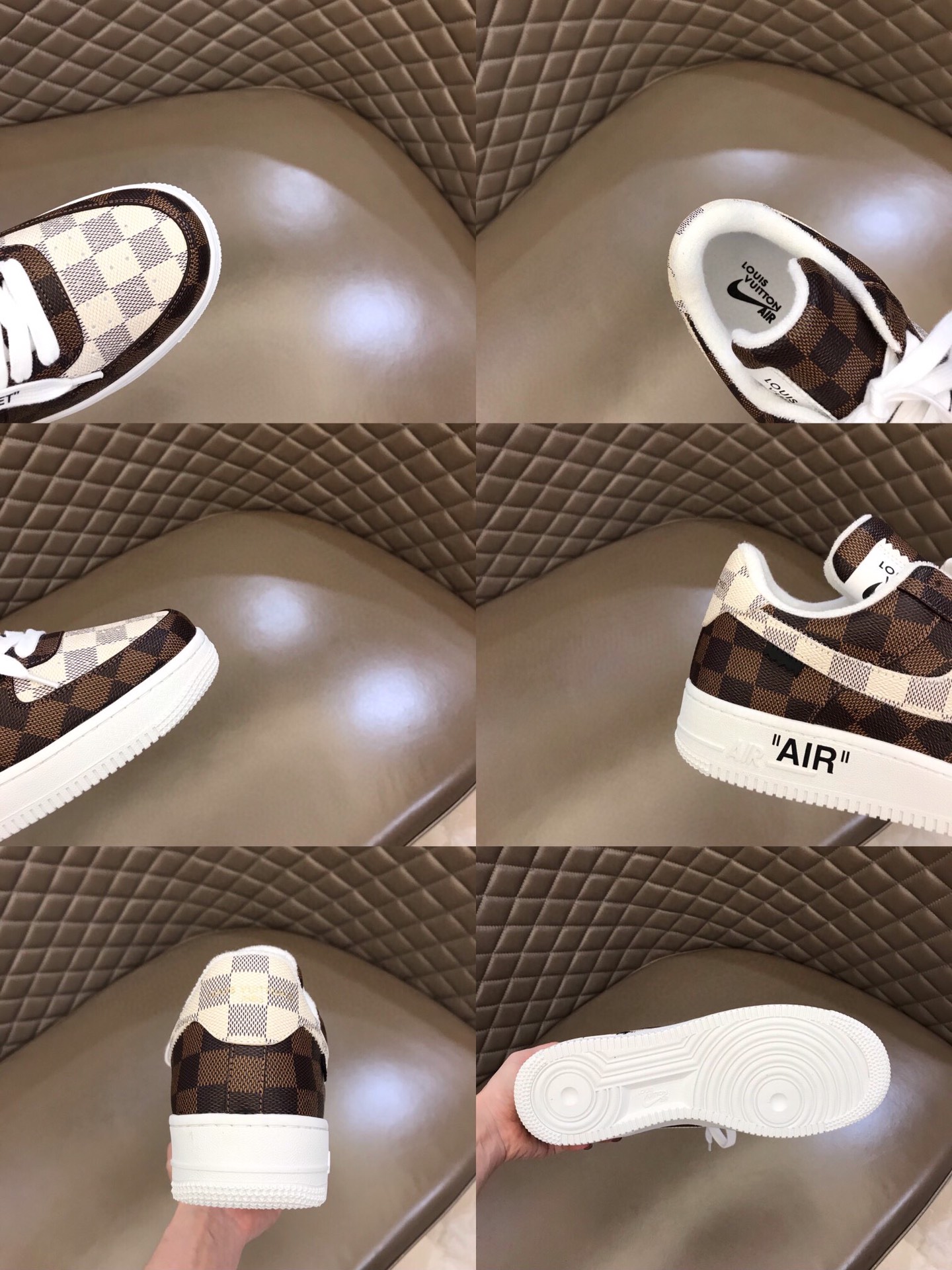 Affordable Nike and LV Sneakers with Oxen Pellet Construction and Towel Cloth Comfort - 图片 9