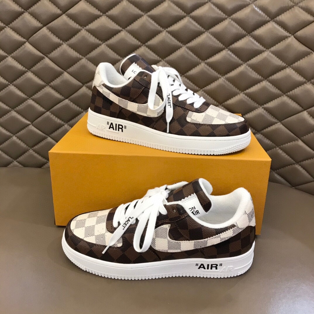 Affordable Nike and LV Sneakers with Oxen Pellet Construction and Towel Cloth Comfort - 图片 3