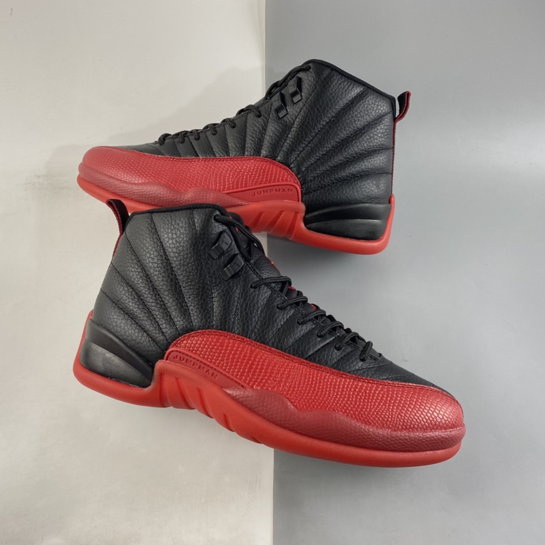 P420  Air Jordan 12 Retro AJ12 乔12黑红130690-002