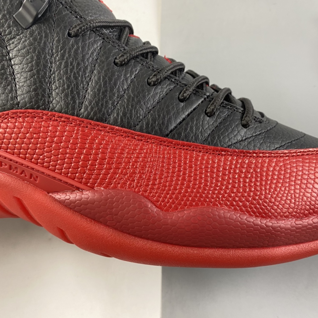 P420  Air Jordan 12 Retro AJ12 乔12黑红130690-002