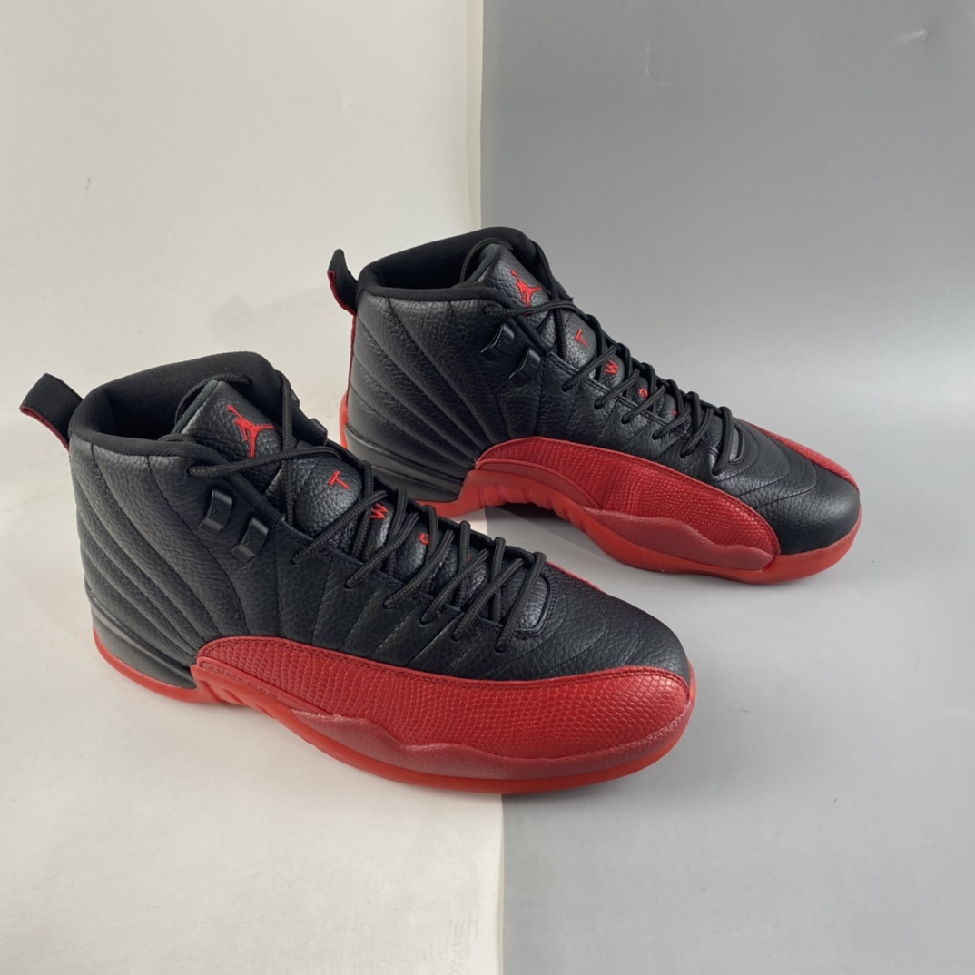 P420  Air Jordan 12 Retro AJ12 乔12黑红130690-002