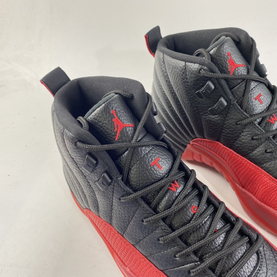 P420  Air Jordan 12 Retro AJ12 乔12黑红130690-002