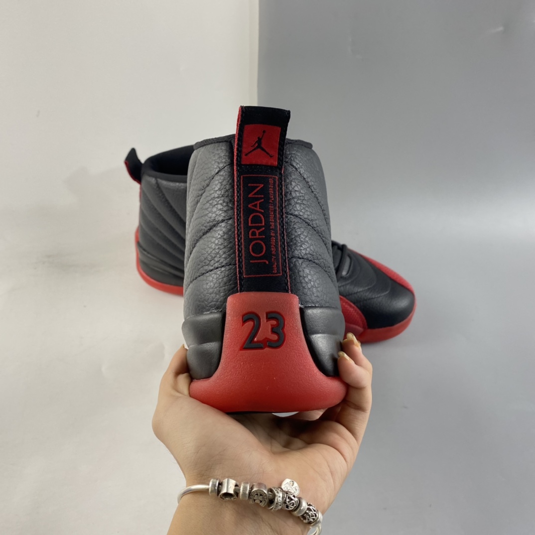 P420  Air Jordan 12 Retro AJ12 乔12黑红130690-002