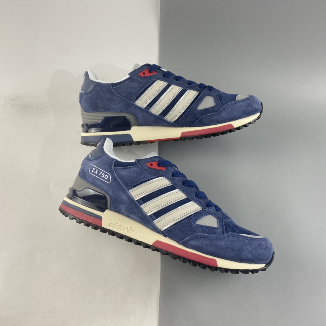 P170  Adidas Original ZX 750 复古百搭休闲跑步鞋 Q35065