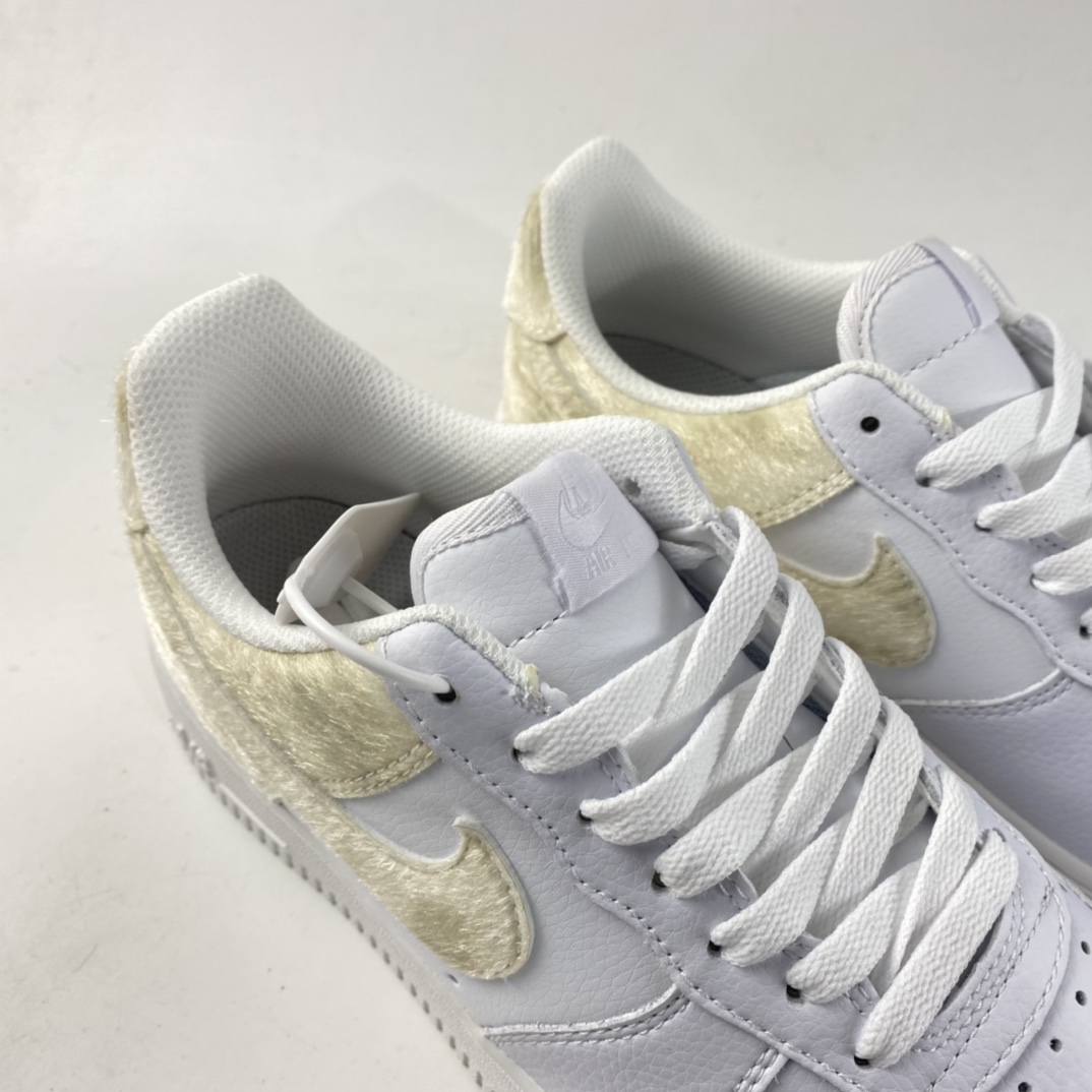 P200 NIKE Air Force 1’07 Low 白鬃毛拼接DM9088-001